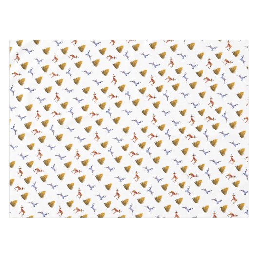Nappe Reindeers Holiday Tree  (Devant (Horizontal))