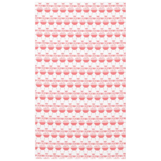 Nappe Reine Du Grill, Rose (Devant)