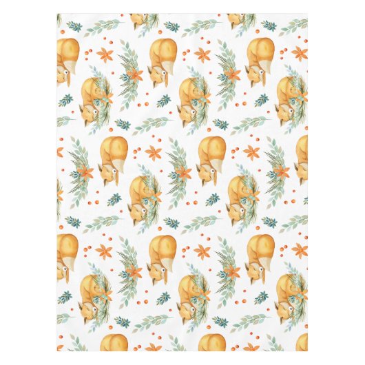 Nappe Renard couché hiver Coagecore (Devant)