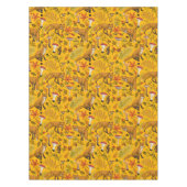 Nappe Renard d'automne sur orange (Devant)