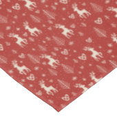 Nappe Rennes de Noël nordiques (Angle)