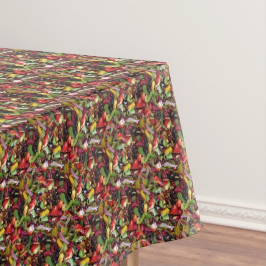Nappe Repas d'Art Bean Salad Photographie (In Situ)