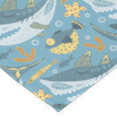 Nappe Requin marin Jaune Vert Orange Enfants Anniversair (Angle)