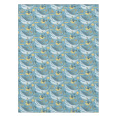 Nappe Requin marin Jaune Vert Orange Enfants Anniversair (Devant)