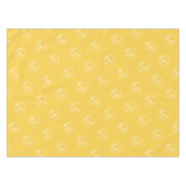 Nappe Restaurant Jaune Personnalisé Commerce Logo (Devant (Horizontal))