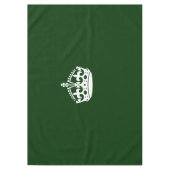 Nappe Restez calme Couronne sur le vert de la forêt (Devant)