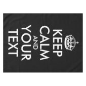 Nappe Restez calme et continuez - Créez votre propre (Devant (Horizontal))