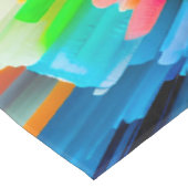 Nappe Résumé Abstrait Vibrant Moderne Tourbillon (Angle)