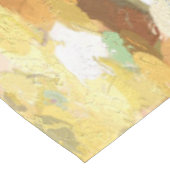 Nappe Résumé Huile Abstraite d'Automne (Angle)