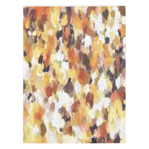 Nappe Résumé Huile Abstraite d'Automne