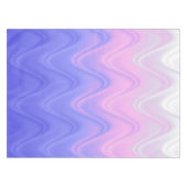 Nappe Résumé Violet Rose Ondulé (Devant (Horizontal))