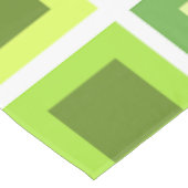 Nappe Retro 1950 Carreaux Motif Chartreuse Green (Angle)