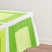 Nappe Retro 1950 Carreaux Motif Chartreuse Green (In Situ)