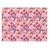 Nappe Rétro 1950 Pop Art Motif Kitschy Kitchen (Devant (Horizontal))