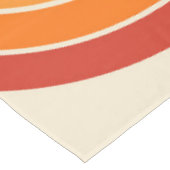 Nappe Retro 1970s Style Arched Stripes Geometric Pattern (Angle)
