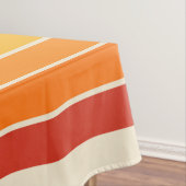 Nappe Retro 1970s Style Arched Stripes Geometric Pattern (In Situ)