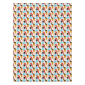 Nappe Retro Abstrait Doodle Glamor Finger Line Art (Devant)