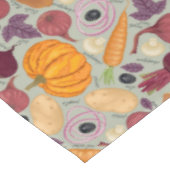 Nappe Rétro arrière - plan des légumes frais (Angle)