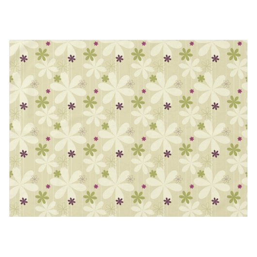 Nappe Rétro arrière - plan floral (Devant (Horizontal))