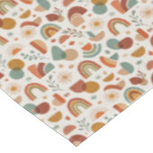 Nappe Retro Boho Rainbow Sun Geometric Illustration (Angle)