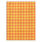 Nappe Retro Buffalo Plaid Tartan Motif Jaune Orange (Devant)