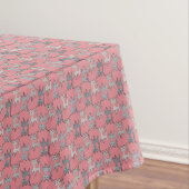 Nappe Rétro Cat Graphic Pattern Gray (In Situ)