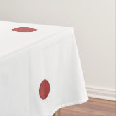 Nappe Retro Chic Red Polka Dots Pattern Spring & Summer  (In Situ)