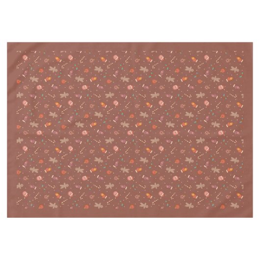 Nappe Retro Christmas Cloth Pastel Peaceful Dining (Devant (Horizontal))