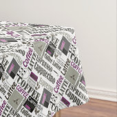 Nappe retro coffee kitchen pattern for espresso latte  (In Situ)