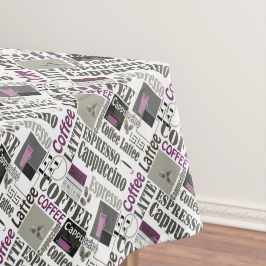 Nappe retro coffee kitchen pattern for espresso latte (In Situ)