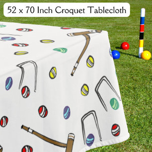 Nappe Retro Croquet Party Cute Pique-Nique Vintage inspi