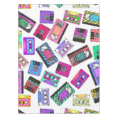 Nappe Rétro enregistreurs à cassettes modelés des années (Devant)