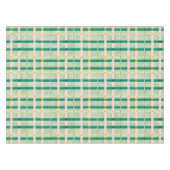 Nappe Retro Été vert et rose à damiers (Devant (Horizontal))
