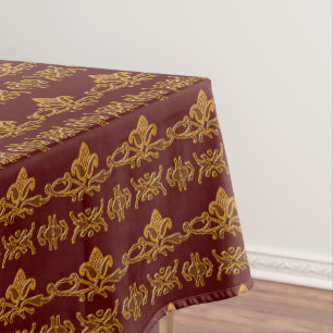 Nappe Rétro floral de style baroque