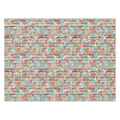 Nappe Rétro, floral rétro (Devant (Horizontal))