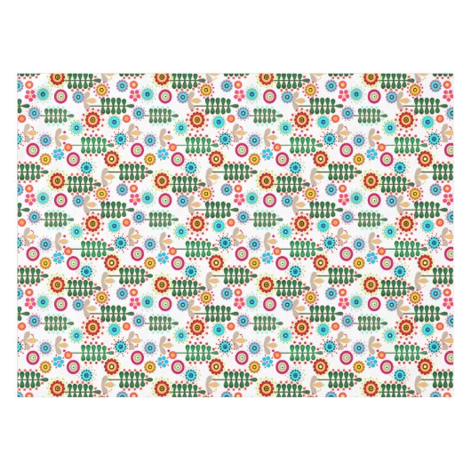 Nappe Rétro, Flower Patch (Devant (Horizontal))