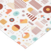 Nappe Rétro Géométrique Abstrait Pat#5 Brick Gold ID1067 (Angle)