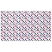 Nappe Retro Géométrique Abstrait Pat#9 Navy Red ID1067 (Devant (Horizontal))