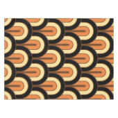 Nappe Retro Gradated Geometric Fan Pattern (Devant (Horizontal))
