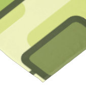 Nappe Rétro graphique géométrique atomique chartreuse (Angle)