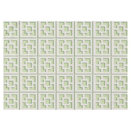 Nappe Retro Green Trellis (Devant (Horizontal))