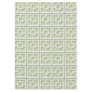 Nappe Retro Green Trellis