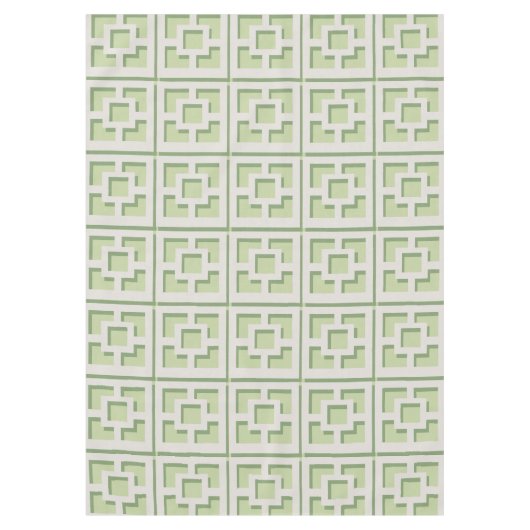 Nappe Retro Green Trellis (Devant)