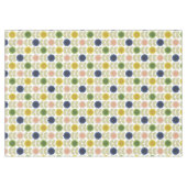 Nappe Retro Groovy Summer Flowers Stems (Devant (Horizontal))