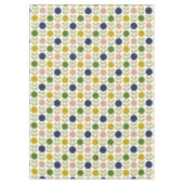 Nappe Retro Groovy Summer Flowers Stems (Devant)