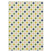 Nappe Retro Groovy Summer Flowers Stems (Devant)