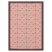 Nappe Retro Holiday Tablecloth Funky Pastel Christmas (Devant)