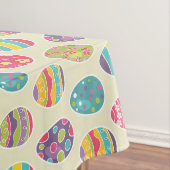 Nappe Rétro jour heureux chic de Pâques d'oeufs de (In Situ)