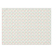 Nappe Retro Joyeux arbres de Noël Fun Motif de vacances (Devant (Horizontal))
