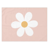 Nappe Rétro marguerite rose bohème (Devant (Horizontal))
